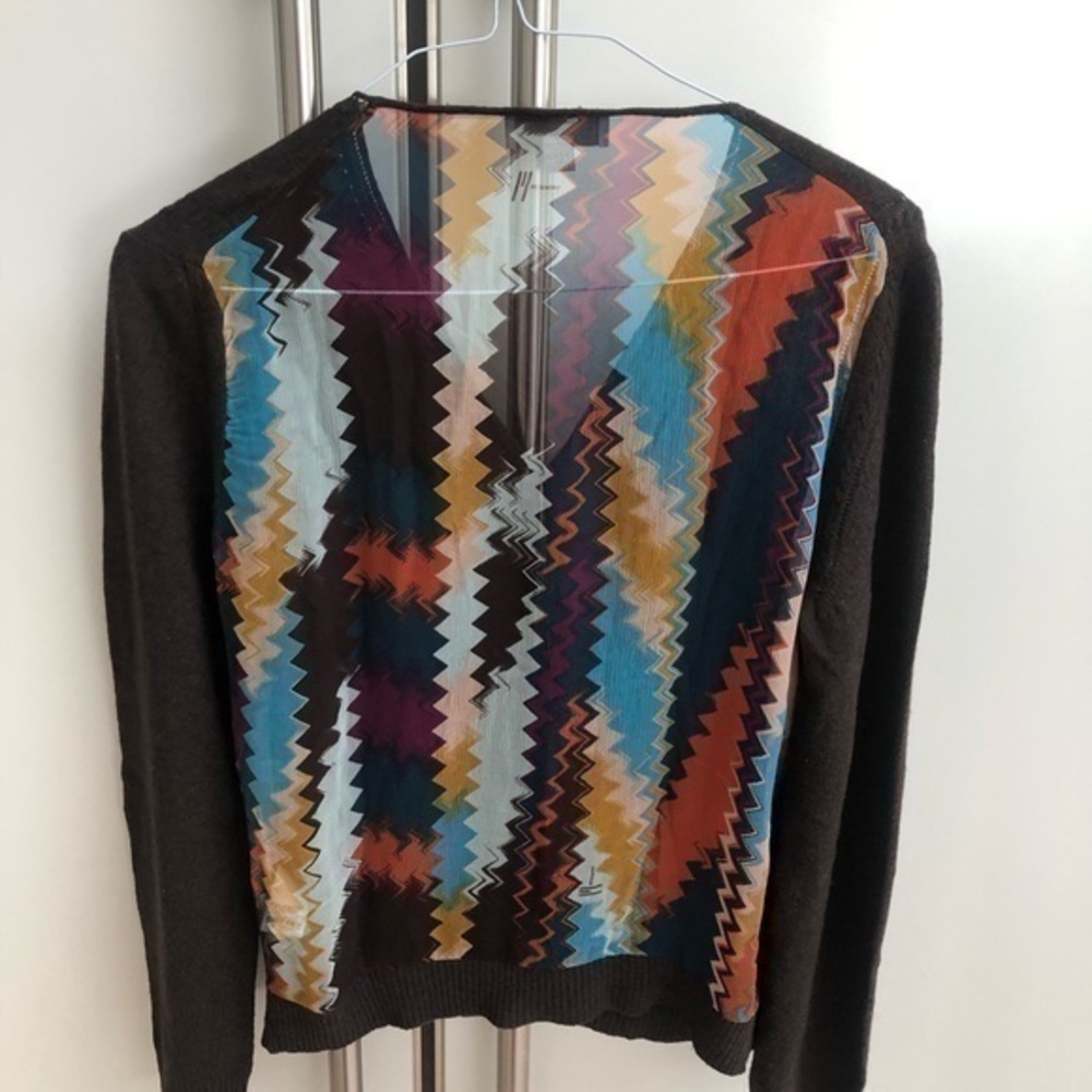 MISSONI Wool Cardigan Size Large